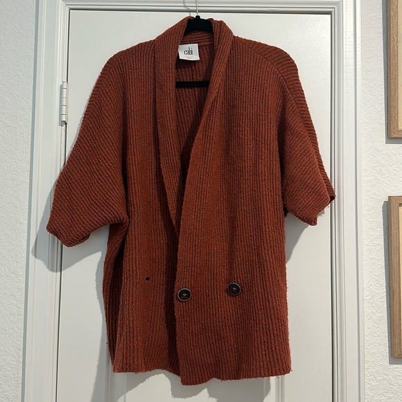 short sleeve cardigan - Picture 1 of 2